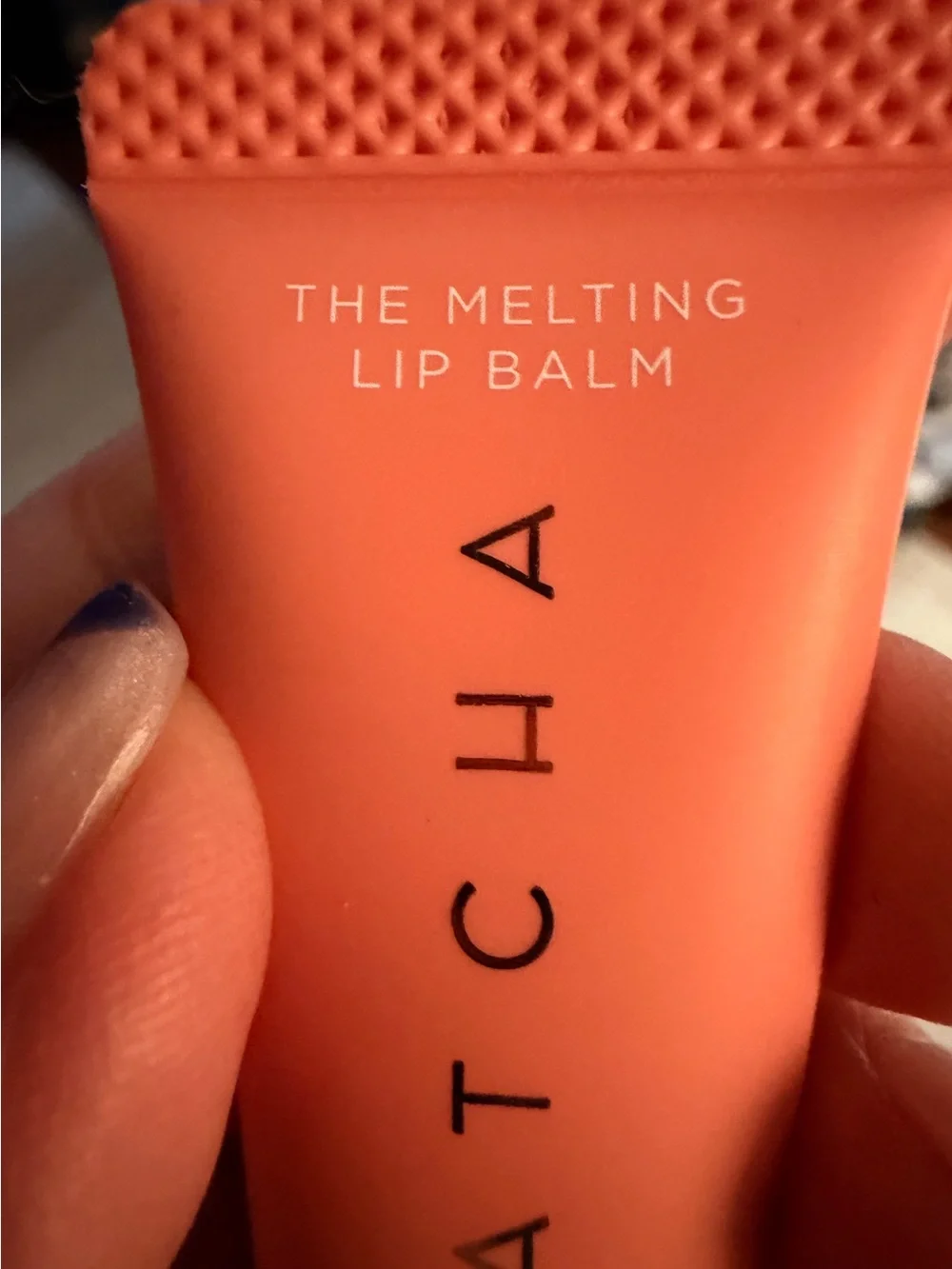 TATCHA The Melting Lip Balm Pinku Volumizing Restorative Peptide Treatment NEW